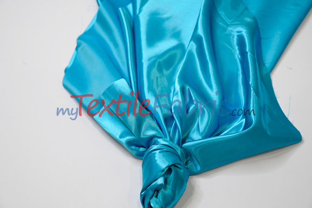 Stretch Charmeuse Satin Fabric - 96% Polyester 4% Spandex, Solid, 58/60" Width (Yards, Bolts, Sample Swatches)