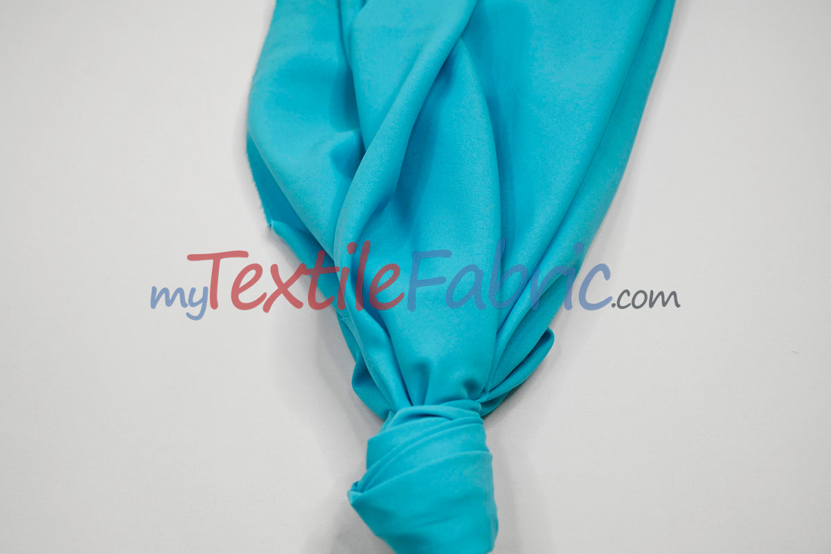 Visa Polyester Poplin Fabric - Solid, 58/60" Width (1 Yard)