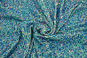 Sequins Stretch Velvet Polyester Spandex Fabric - Sequins On Plush Velvet, Multiple Colors, 60" Width (By The Yard)