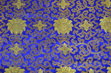 Chinese Medallion Brocade Polyester Fabric - Medallion Jacquard, 48" Width (1 Yard)
