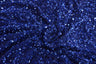 Sequins Stretch Velvet Polyester Spandex Fabric - Sequins On Plush Velvet, Multiple Colors, 60" Width (By The Yard)