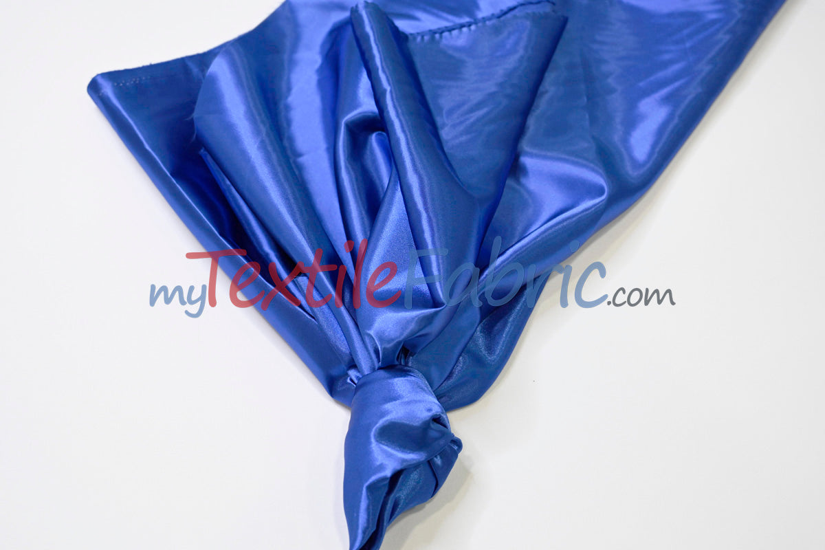 Stretch Charmeuse Satin Fabric - 96% Polyester 4% Spandex, Solid, 58/60" Width (Yards, Bolts, Sample Swatches)