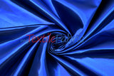 Bridal Satin Polyester Fabric - Shiny Solid, 58/60" Width, Multiple Colors (Yards, Bolts, Sample Swatches)