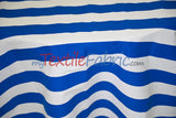 10 Oz 100% Cotton Canvas 2" Stripe Fabric - Multiple Colors, 60" Wide (1 Yard)