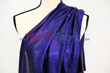 Metallic Stretch Slinky Polyester Spandex Fabric - Metallic Solid, 58" Width, Multiple Colors (1 Yard)