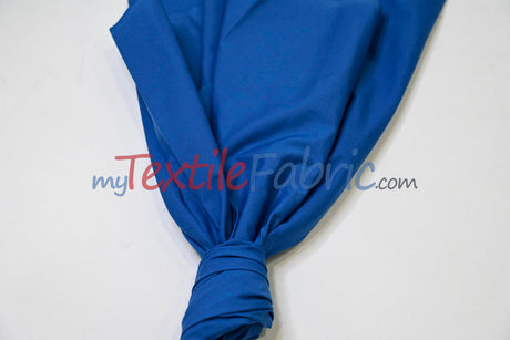 Polyester Cotton Broadcloth Fabric - Solid Colors, 58/60" Width (1 Yard)