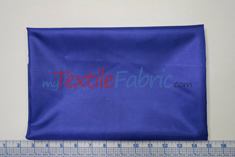 Polyester Silky Habotai Lining Polyester Fabric - Solid, 58" Wide (Sample Swatch)
