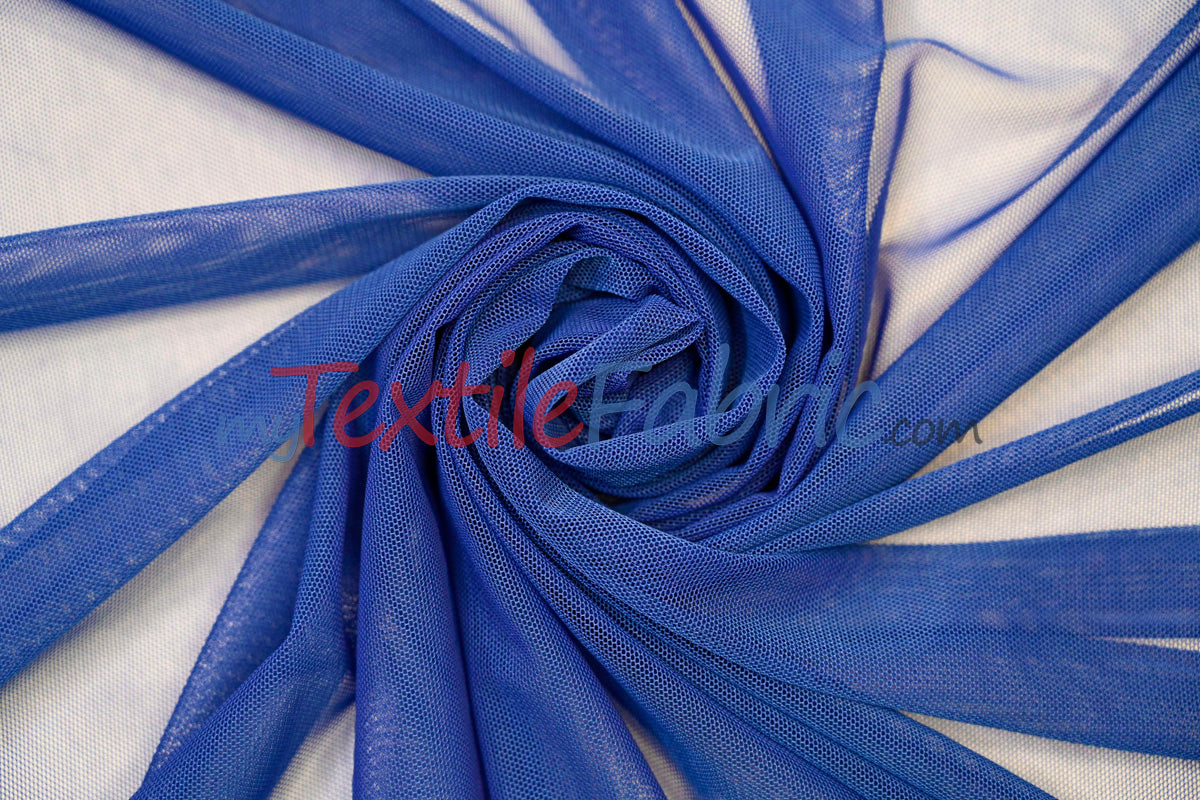 Super Soft Power Mesh Spandex Fabric - Multiple Colors, 58/60" Width (1 Yard)
