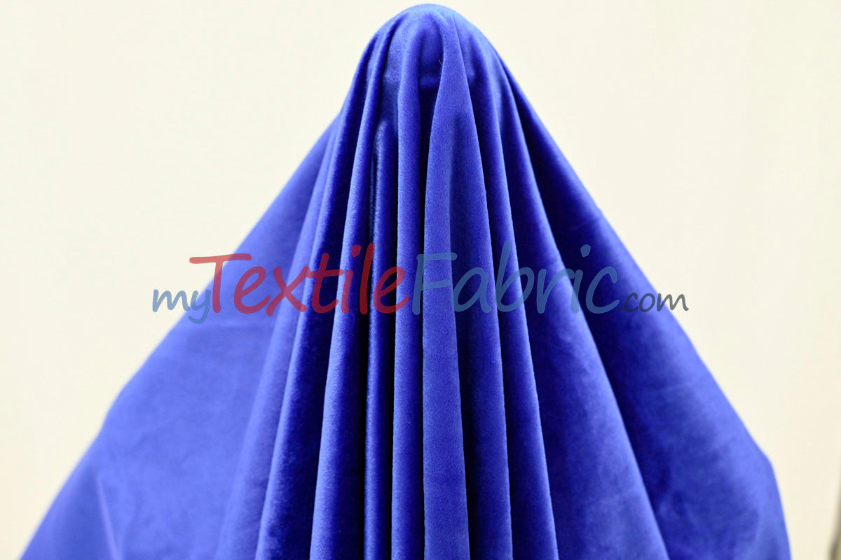 BT Royal Plush Velvet Fabric - Soft Plush Non Stretch Velvet, Multiple Colors, 58/60" Width (1 Yard)