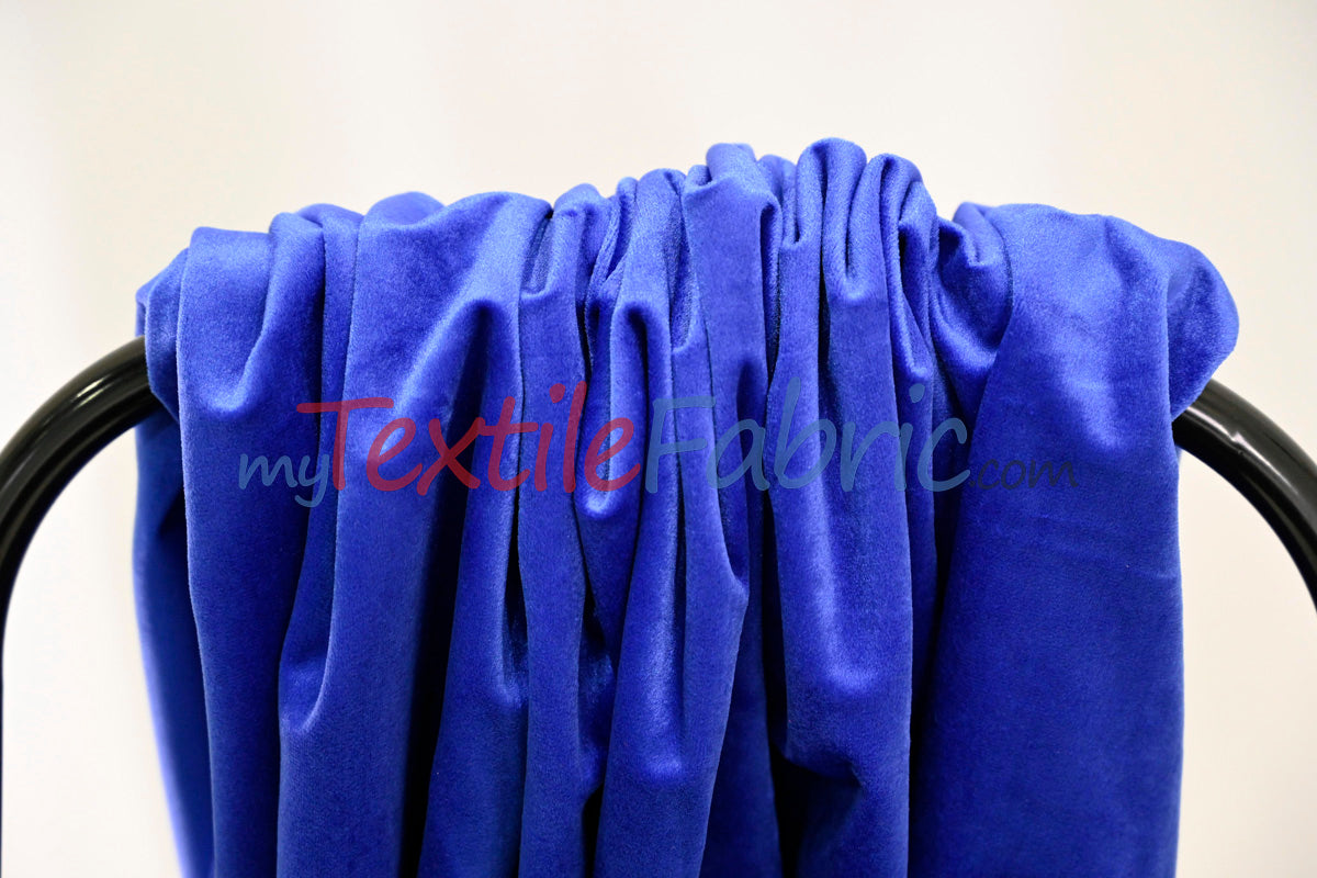 BT Royal Plush Velvet Fabric - Soft Plush Non Stretch Velvet, Multiple Colors, 58/60" Width (1 Yard)