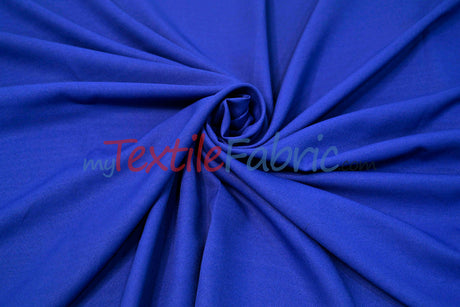 Visa Polyester Poplin Fabric - Solid, 58/60" Width (1 Yard)
