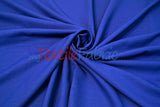 Scuba Double Knit Polyester Fabric - Solid Multiple Colors, 58/60" Width (1 Yard)