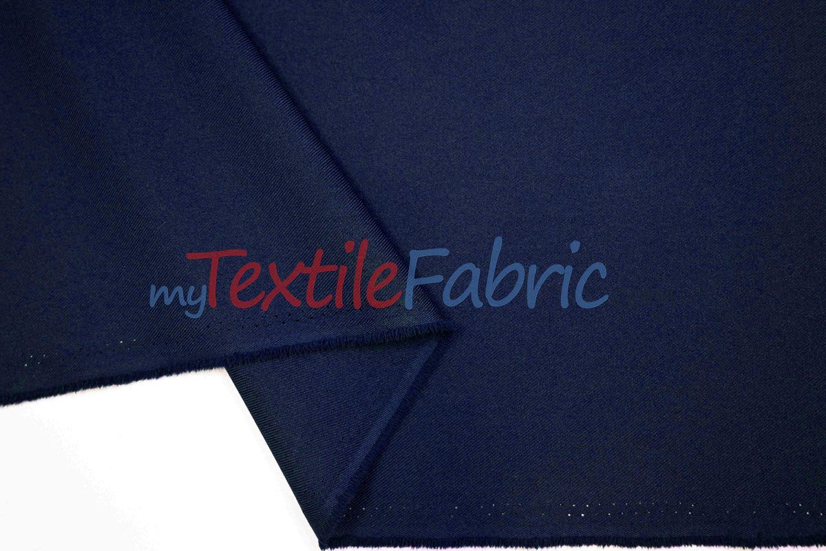 Polyester Gabardine Fabric - Multiple Colors, 58" Width (1 Yard)