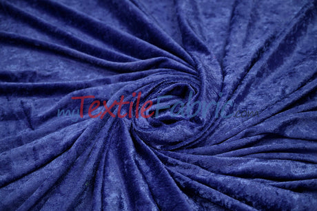 Panne Velvet Polyester Fabric - Crush Panne Velour, Solid, 58/60" Width (1 Yard)
