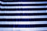 3.5 Inch Stripe Satin Print Polyester Fabric - Multiple Colors, 58/60" Width (1 Yard)