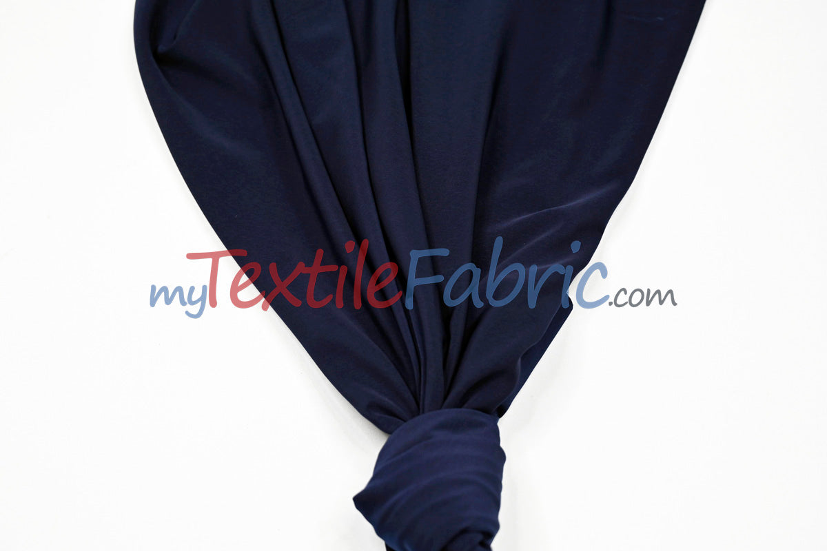 Peachskin Polyester Fabric - Solid Matte Finish, 58/60" Width (1 Yard)