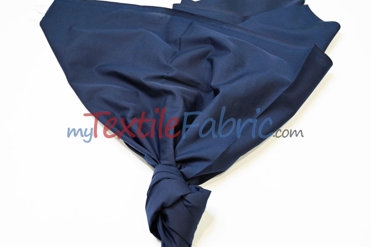 Polyester Cotton Broadcloth Fabric - Solid Colors, 58/60" Width (1 Yard)