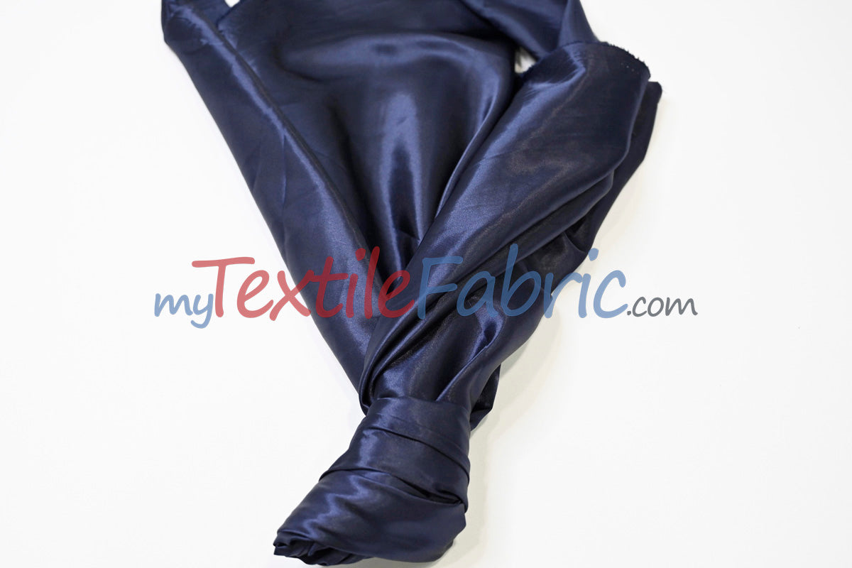 Stretch Charmeuse Satin Fabric - 96% Polyester 4% Spandex, Solid, 58/60" Width (Yards, Bolts, Sample Swatches)