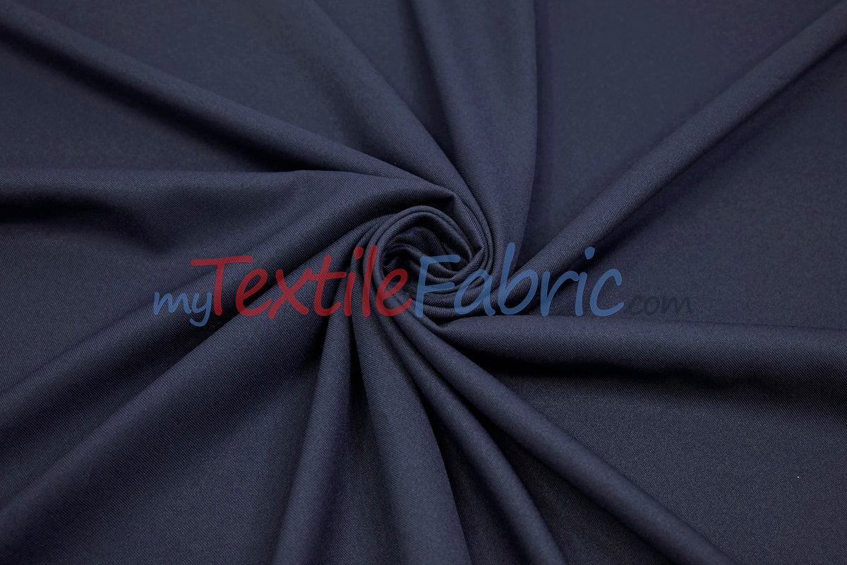 Polyester Gabardine Fabric - Multiple Colors, 58" Width (1 Yard)