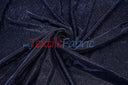 Stretch Glimmer Knit Polyester Spandex Fabric - Metallic Glitter Knit, 56" Width (1 Yard)