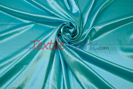 Charmeuse Satin Polyester Fabric - Solid, 58/60" Width, Multiple Colors (1 Yard)