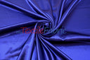 Charmeuse Satin Polyester Fabric - Solid, 58/60" Width, Multiple Colors (1 Yard)