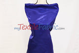 Charmeuse Satin Polyester Fabric - Solid, 58/60" Width, Multiple Colors (1 Yard)