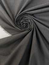 Polyester Melange Gray Fabric