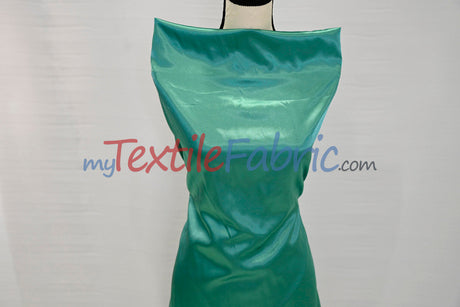 Charmeuse Satin Polyester Fabric - Solid, 58/60" Width, Multiple Colors (1 Yard)