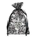 Damask Print Sheer Bags 5 ''x7 '' 12 EACH / PACKAGE