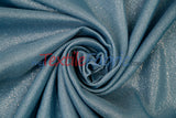 Metallic Vintage Linen Polyester Fabric - Imitation Burlap, Metallic Foil Vein, 58/60" Width (1 Yard)