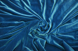 Stretch Velvet Spandex Fabric - Solid, 58" Width (1 Yard)