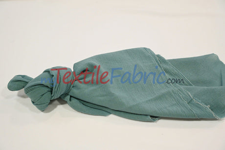 100 Percent Cotton Gauze Fabric - Soft Lightweight Muslin, 46/48" Width, Yards, Bolts, Sample Swatch (1 Yard)