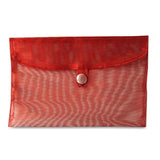 Fabric Gift Envelopes 8 '' x 5 1/2 '' Red Color 12 EACH / PACKAGE