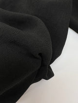 Black Polyester Crepe