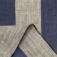Pure Linen Yarn-Dyed Stripe Indigo