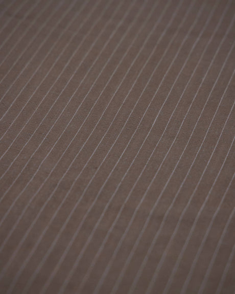 Pinstripe Linen Blend Tan
