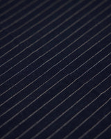Pinstripe Linen Blend Navy
