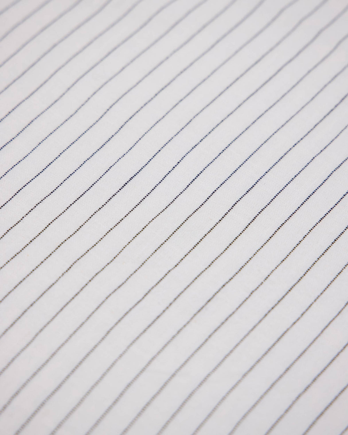 Pinstripe Linen Blend White