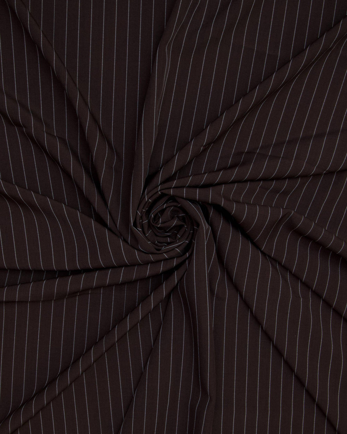 Brown Pinstripe Suiting