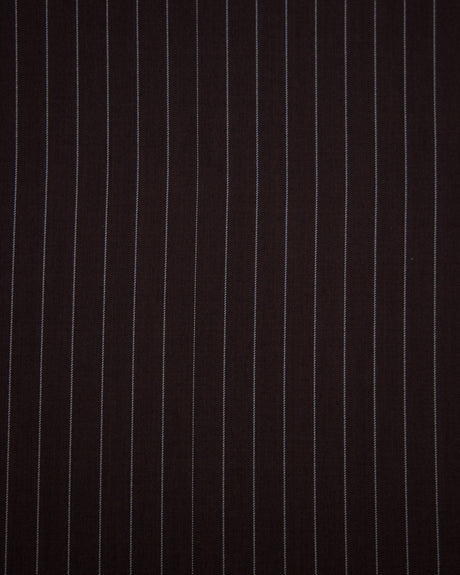 Brown Pinstripe Suiting