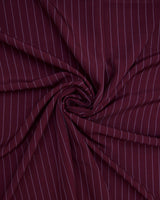 Pin Stripe Suiting Burgundy