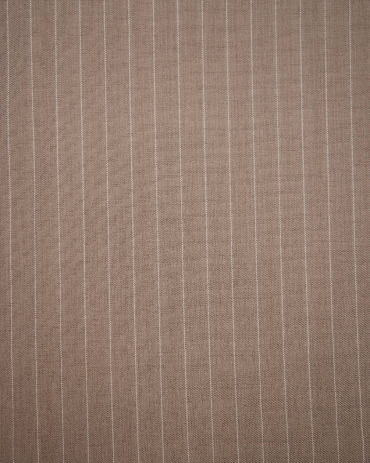 Stretch Pinstripe Suiting Tan