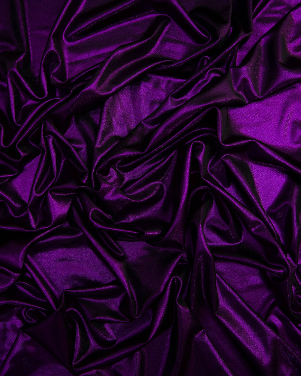 Purple Performance Foiled Spandex
