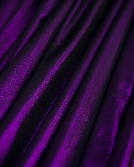 Purple Performance Foiled Spandex