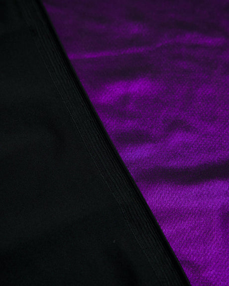Purple Performance Foiled Spandex