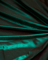 Shiny Foiled Spandex Emerald Green