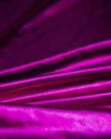 Shiny Foiled Spandex Magenta