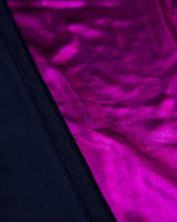 Shiny Foiled Spandex Magenta