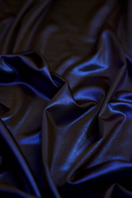 Blue Performance Foiled Spandex